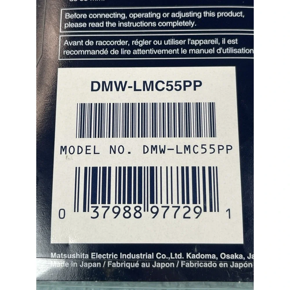 Panasonic Lumix DMW-LMC55 MC Protector Filter 55mm Lens Thread NEW